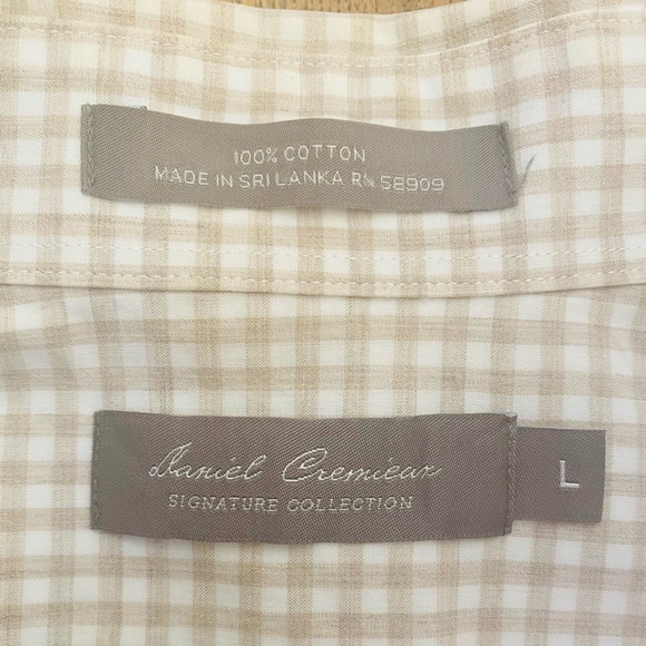 Daniel Cremieux checkered short sleeve shirt - Picture 2 of 4